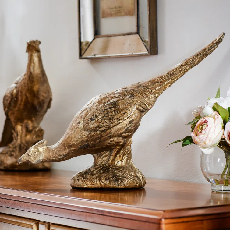 Bingham Pheasant Figurine | Wayfair North America