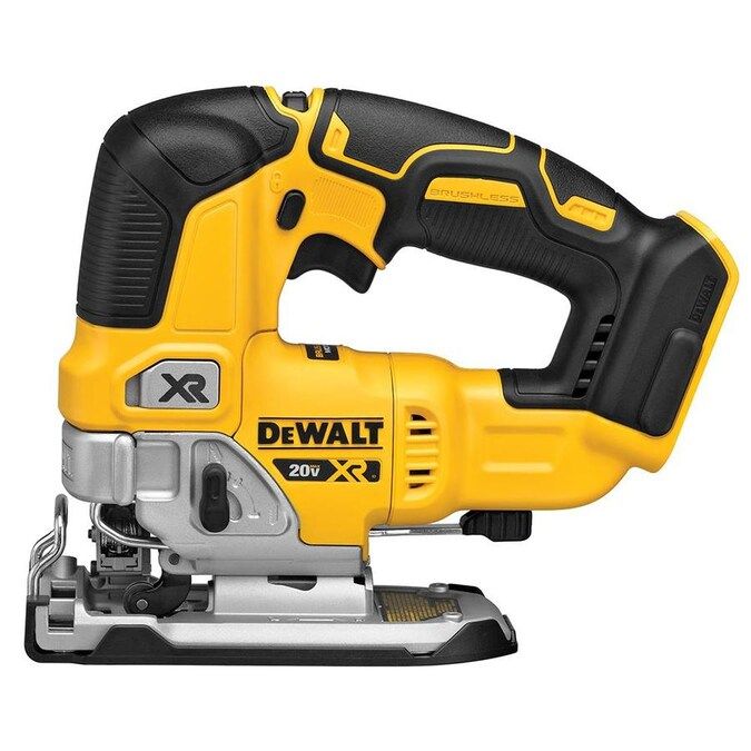 DEWALT XR 20-Volt Max Brushless Variable Speed Keyless Jigsaw (Bare Tool Only) Lowes.com | Lowe's