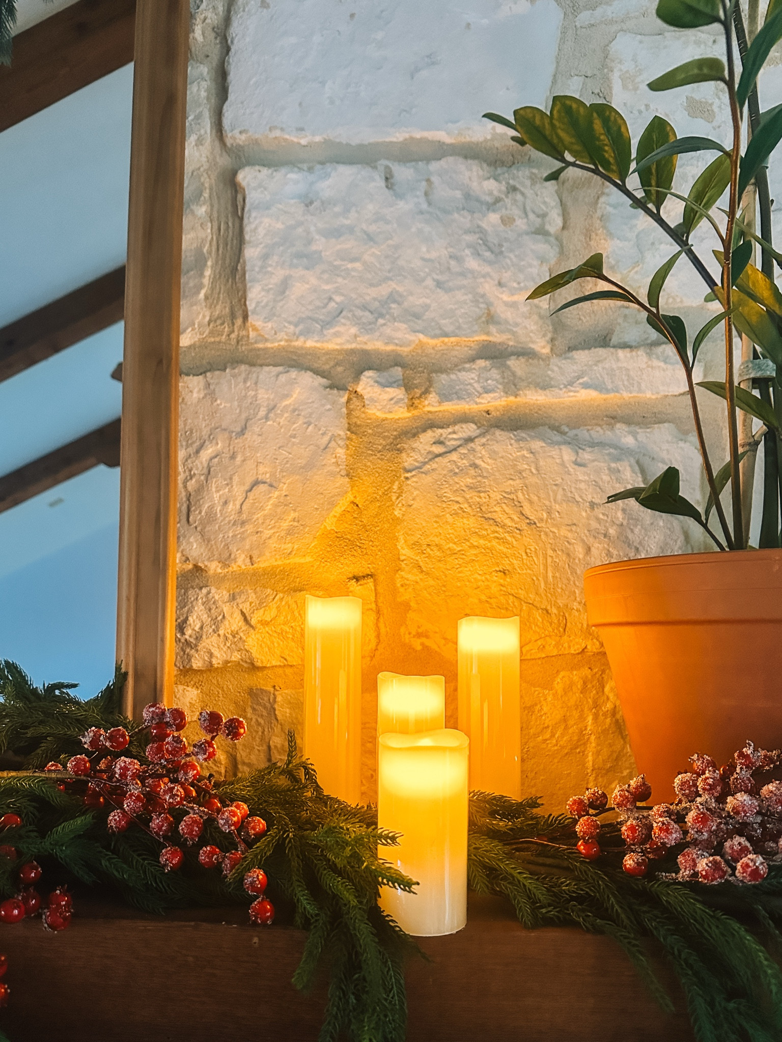 Cozy vibes unlocked ✨ These flameless candles are my go-to for adding a warm, inviting glow to any corner of the house—no worries about wax drips or open flames! Perfect for mantels, tablescapes, or even tucked into your holiday greenery for that extra festive touch.

Shop these beauties now to bring effortless ambiance into your home! 🕯️ #CozyLiving #HolidayDecor #LTKHome #FlamelessCandles #WarmAndInviting

#LTKSaleAlert #LTKHoliday #LTKHome