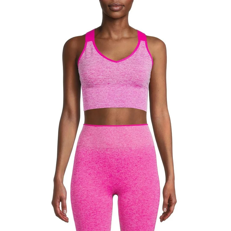 Avia Women's Seamless Longline Sports Bra - Walmart.com | Walmart (US)