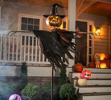 Jack-O-Lantern Garden Stake | Pottery Barn (US)