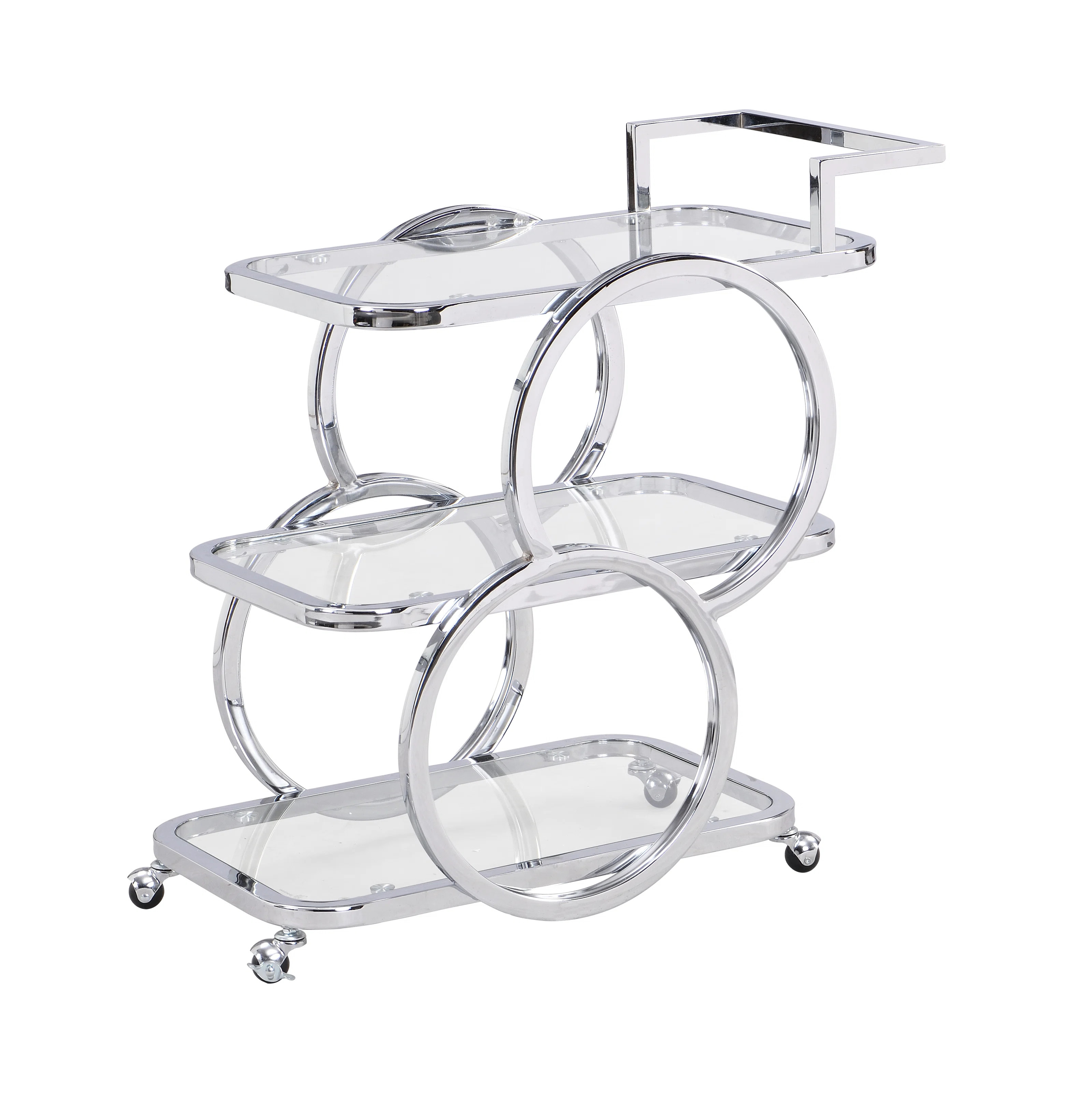 Antu 3-Tier Mobile Home Service Bar Cart | Wayfair North America