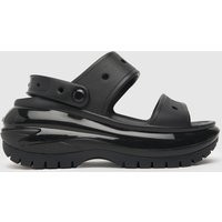 Crocs mega crush sandals in black | Schuh