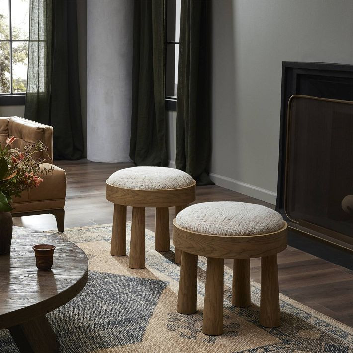 Heulwen Accent Stool | West Elm (US)