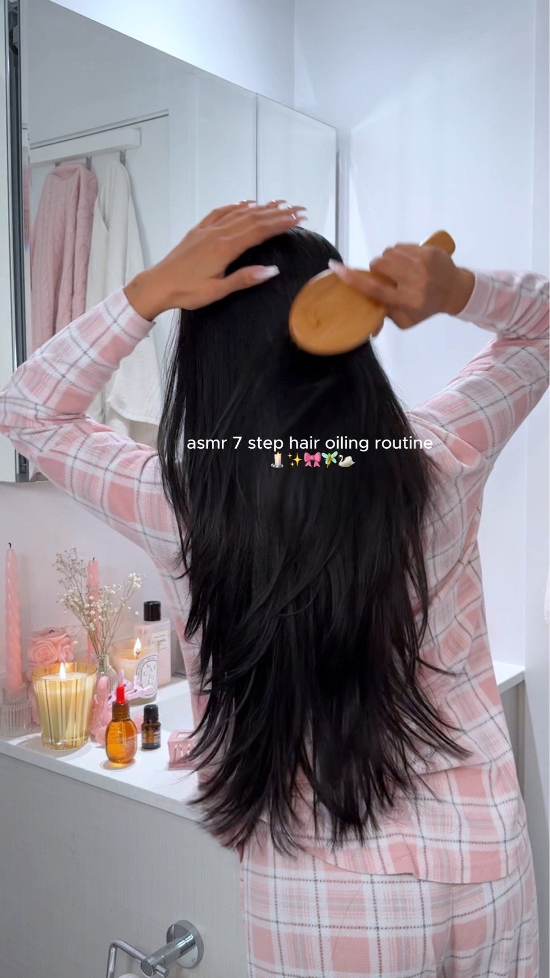 ASMR 7 Step Hair Oiling Routine 🕯️🪮🎀🧚🦢

#LTKBeauty #LTKFindsUnder100 #LTKselfcare