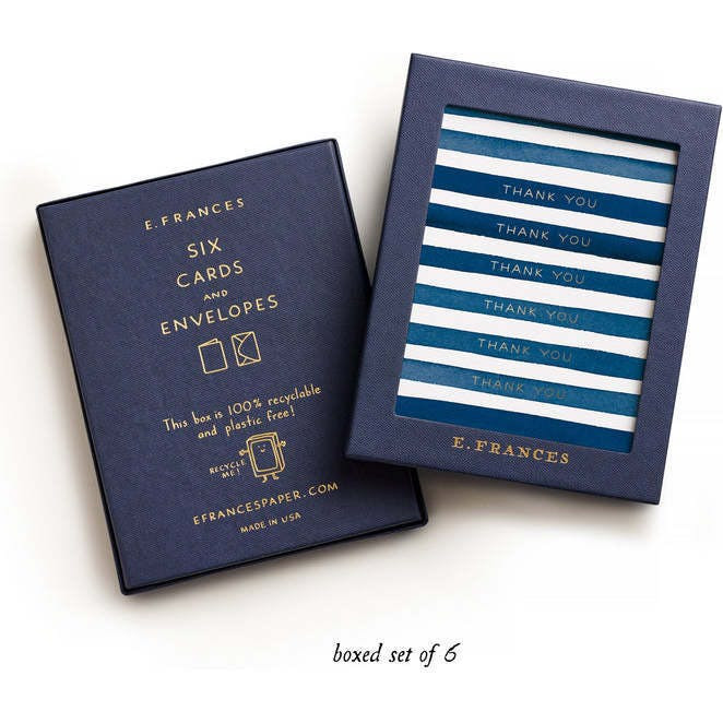 Striped Thank you Boxed Set | Maisonette