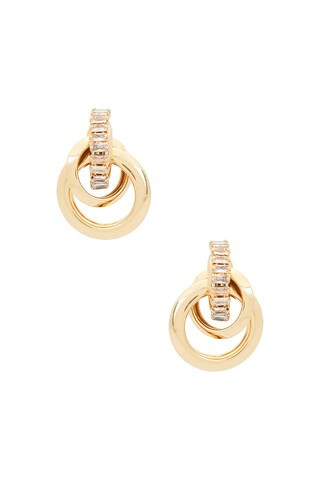 8 Other Reasons Willow Mini Hoop Earrings in Gold from Revolve.com | Revolve Clothing (Global)