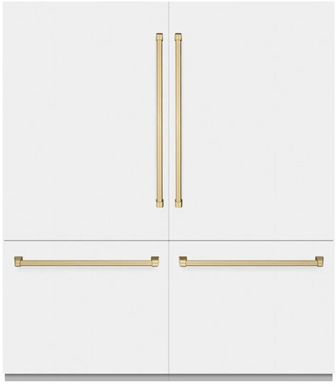 ZLINE 72 Inch autograph 72" Built In Counter Depth French Door Refrigerator RBITZWM72CB | AJ Madison