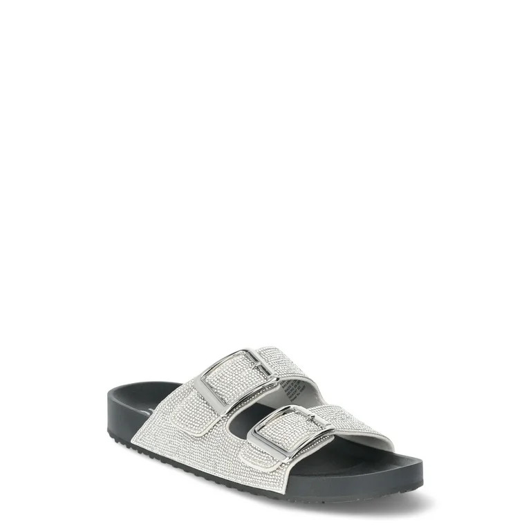 Madden NYC Women's Embellished Footbed Sandal | Walmart (US)