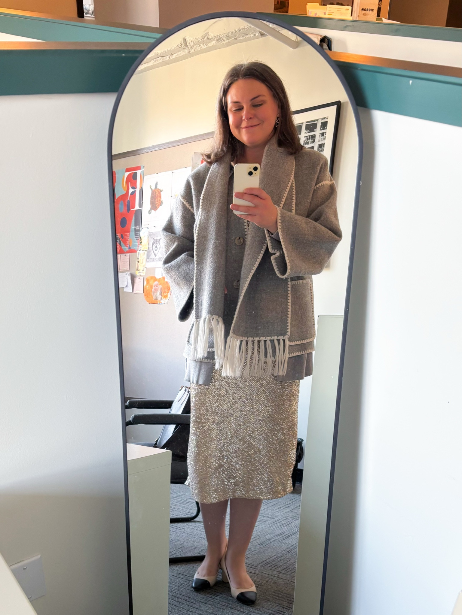 What I wore to work today 🗂️📈 ✨ holiday edition ✨

#LTKWorkwear #LTKHoliday #LTKCyberWeek