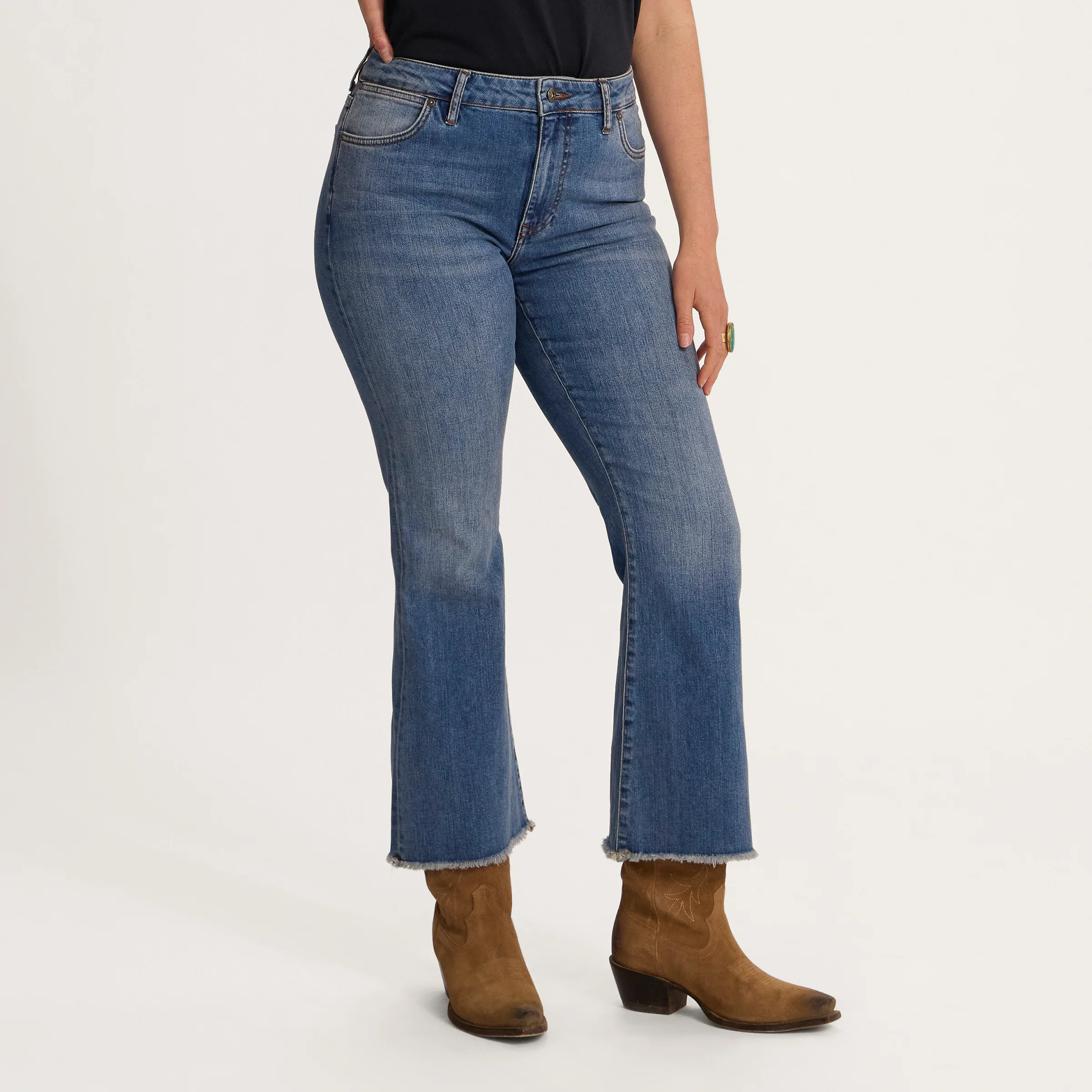 Women's High-Rise Flare Jeans | Tecovas