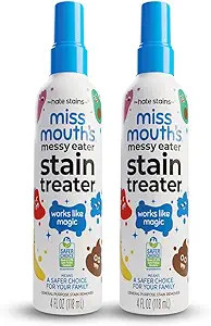 Miss Mouth's Messy Eater Stain Treater Spray - 4oz 2 Pack Stain Remover - Newborn & Baby Essentia... | Amazon (US)