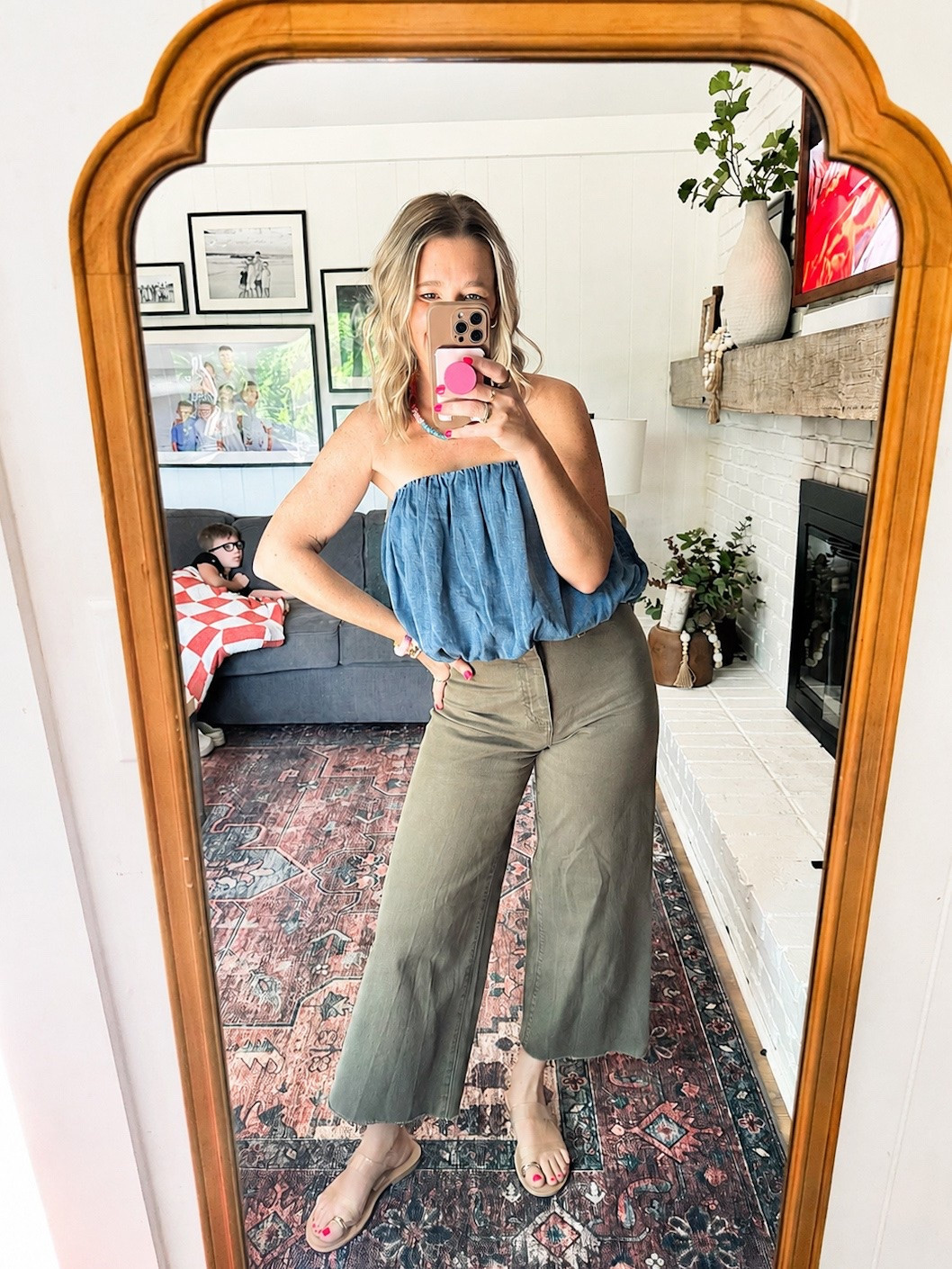 Obsessed with this top that I rented from Nuuly. Tagged similar 🤍

#LTKgrwm #LTKootd #LTKmomlife