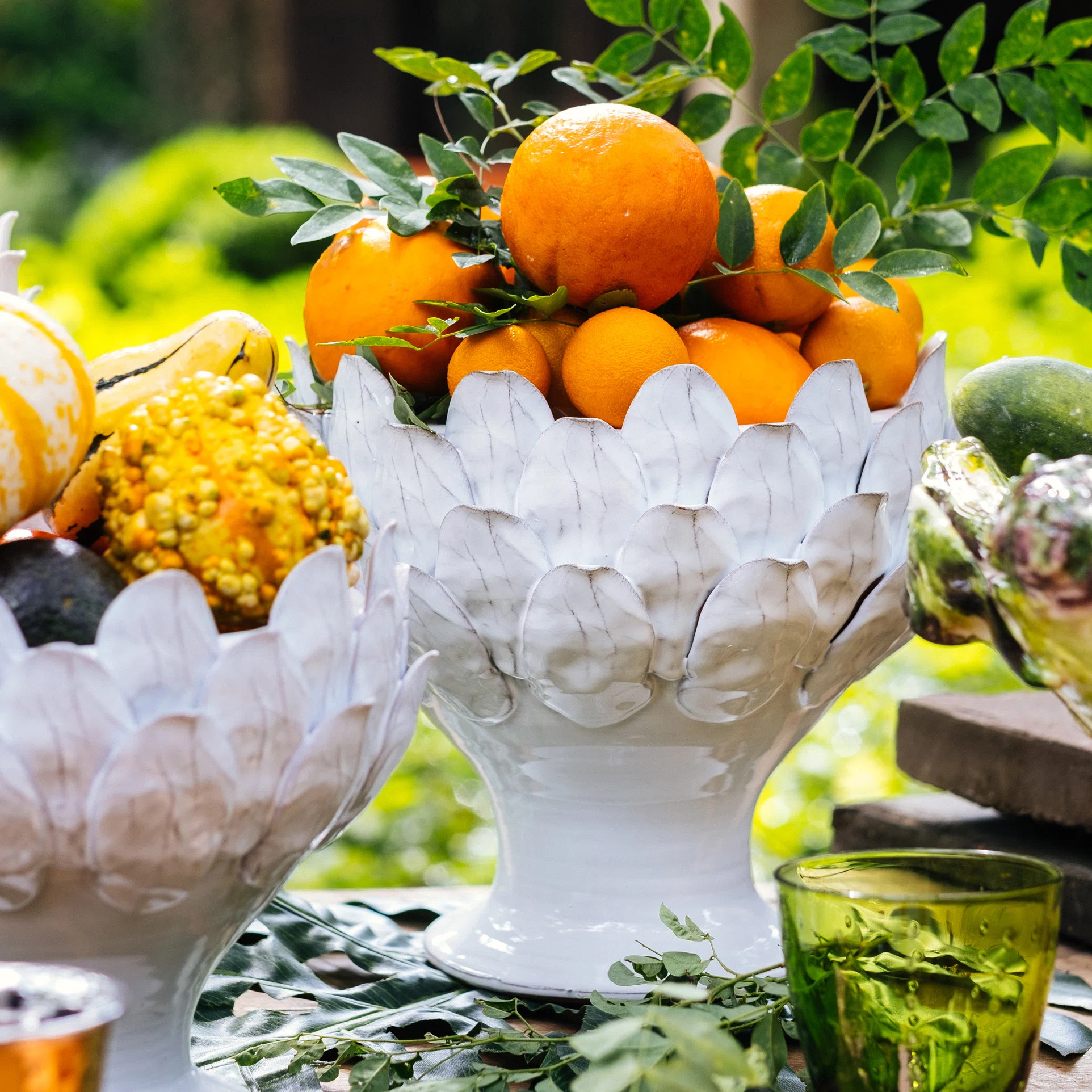 Abigails Gathered Garden Ceramic Statue Planter & Reviews | Wayfair | Wayfair North America