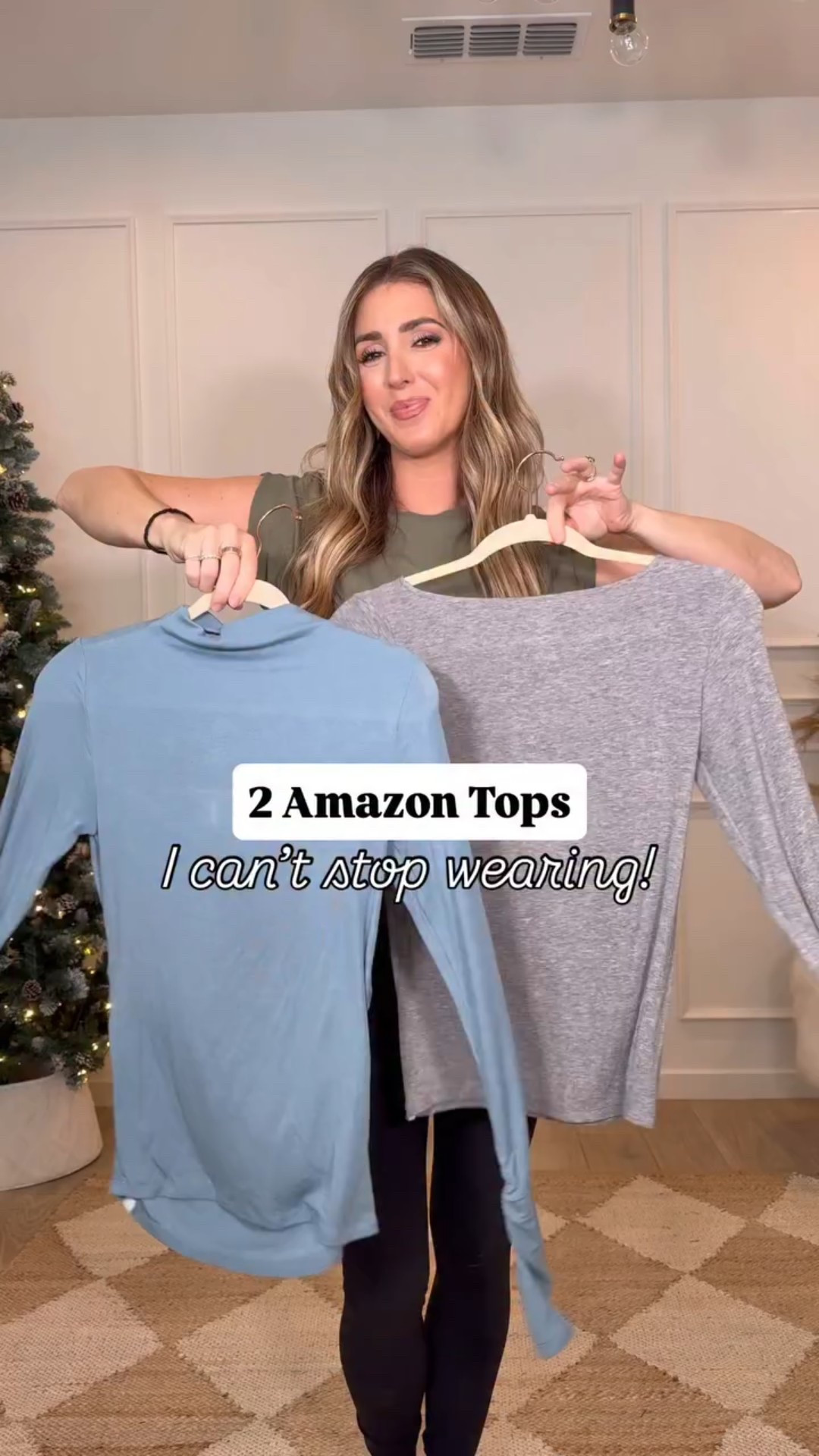 Amazon tops that rival the expensive wool brands!? Count me in!! Type SHOP below and I’ll DM you the details.💕I can’t get over how soft these are! They’re the perfect basic, with the softest 17% merino wool fabric that literally just melts into your skin. They come in a handful of colors, and I’m ordering more! Trust me, you’ll love these. Use code C202LOVE15 for 15% off through 11/19/25!!
 @c202.official #c202partner