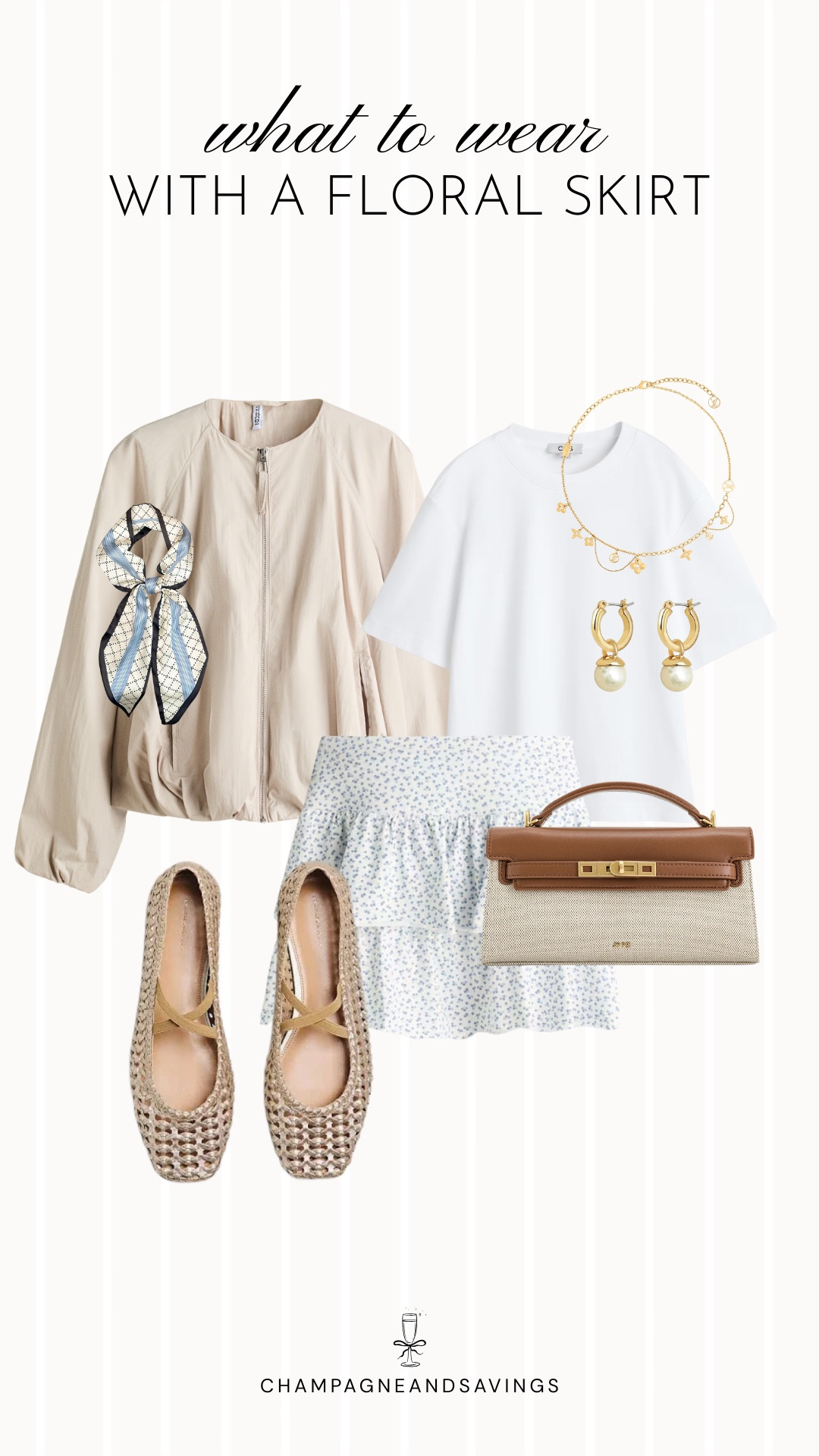 Floral skirt outfitt

#LTKootd