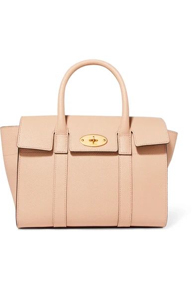 The Bayswater small textured-leather tote | NET-A-PORTER (US)