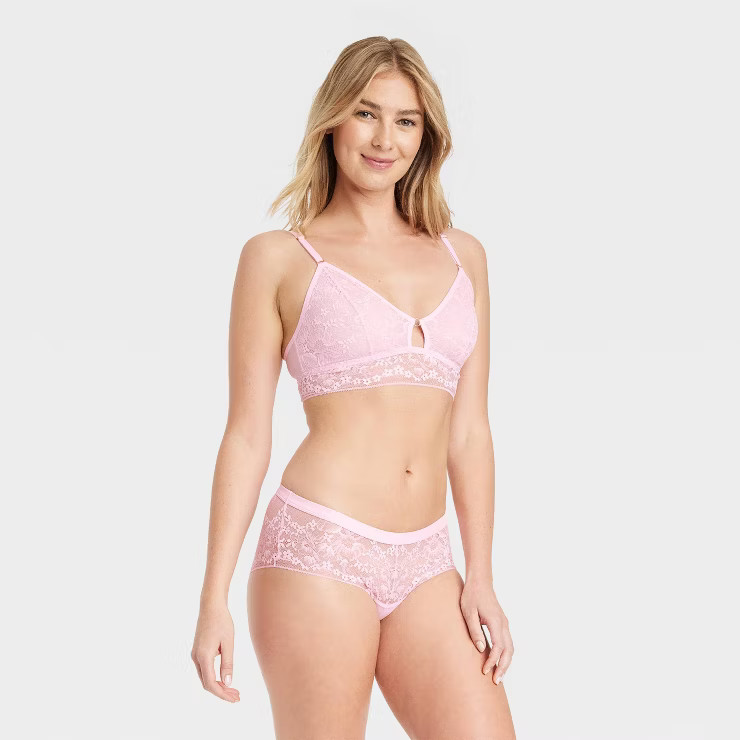 Women's Micro and Lace Hipster Underwear - Auden™ | Target