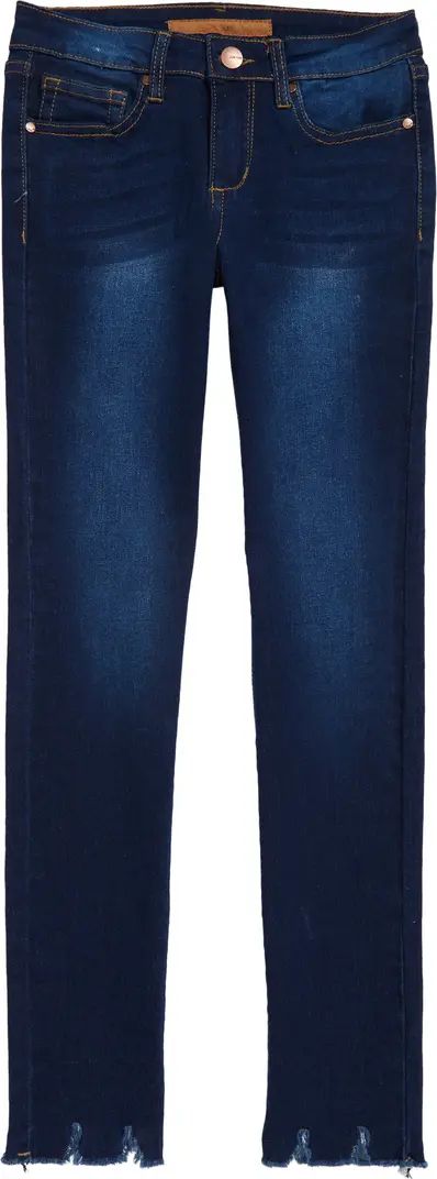 Markie Rocker Ripped Raw Hem Skinny Jeans | Nordstrom