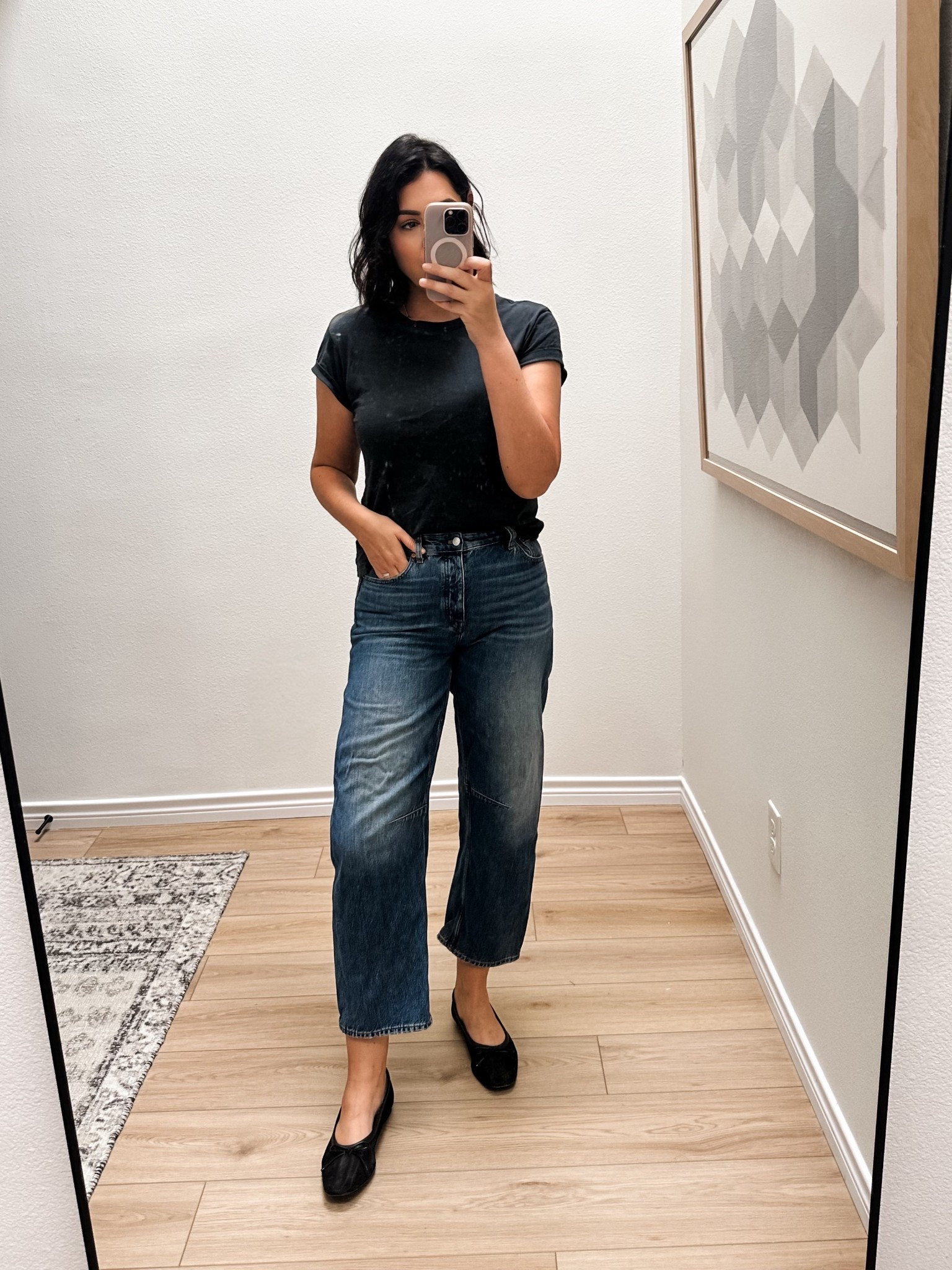 My jeans and tee are 20% off today! Use code LTK20.

I’m in the 29 of the jeans, they run slightly generous. Perfect fit in my opinion.

I’m in the medium of the tee. True to size!

#LTKOver40 #LTKxMadewell #LTKFindsUnder100