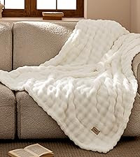 Bedsure GentleSoft Pink Throw Blanket for Couch - Cozy Soft Christmas Blankets for Women, Cute Sm... | Amazon (US)