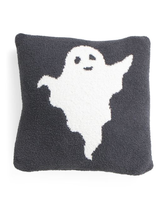 20x20 Knit Yarn Ghost Pillow | TJ Maxx