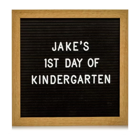 Pearhead 10" x 10" Back to School Letterboard Set | Target