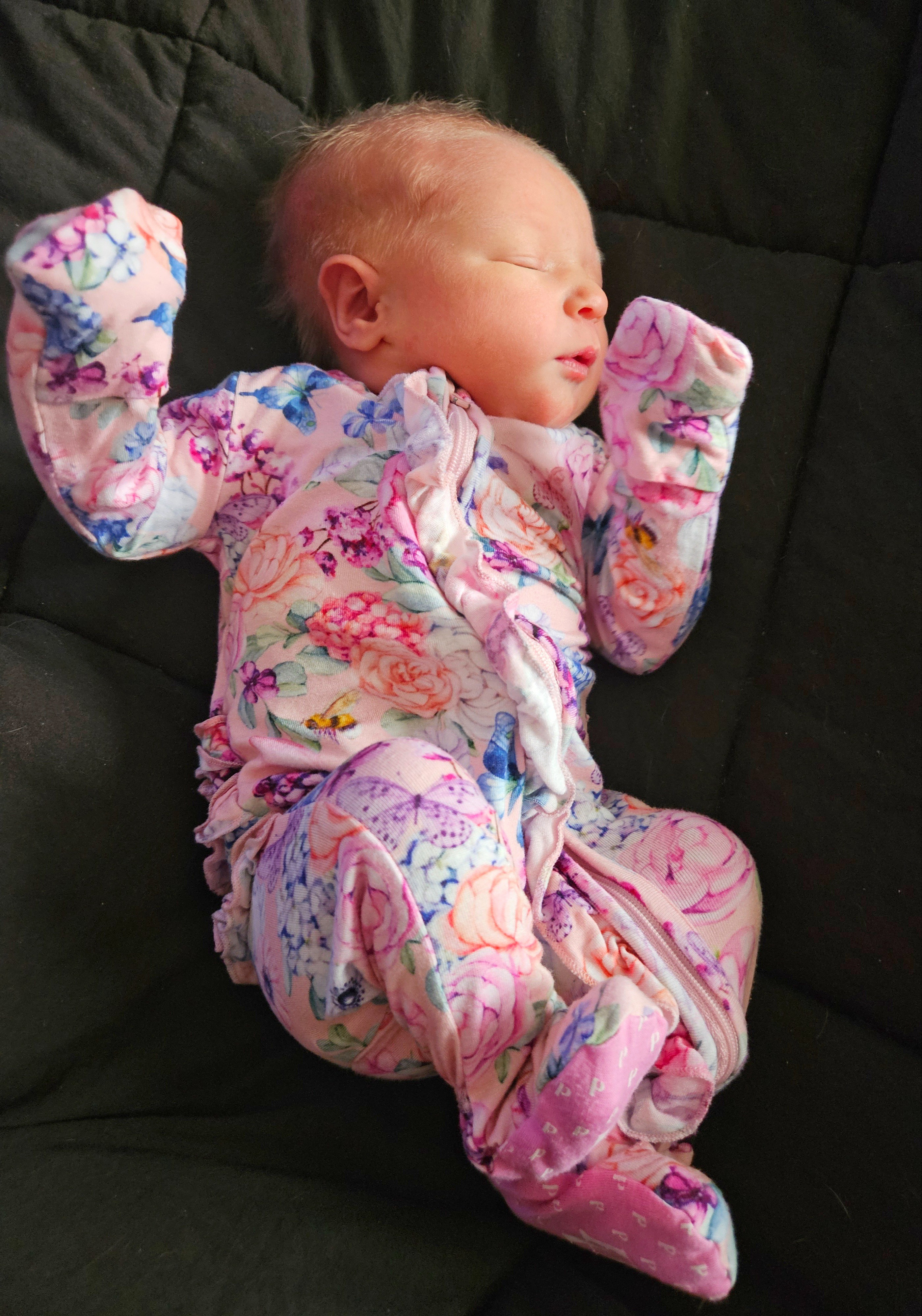 Posh Peanut floral and butterfly baby bamboo sleeper with 2 way zipper

#LTKsalealert #LTKbaby #LTKkids