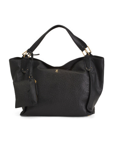 Leather Deena Tote With Card Case For Women | TJ Maxx