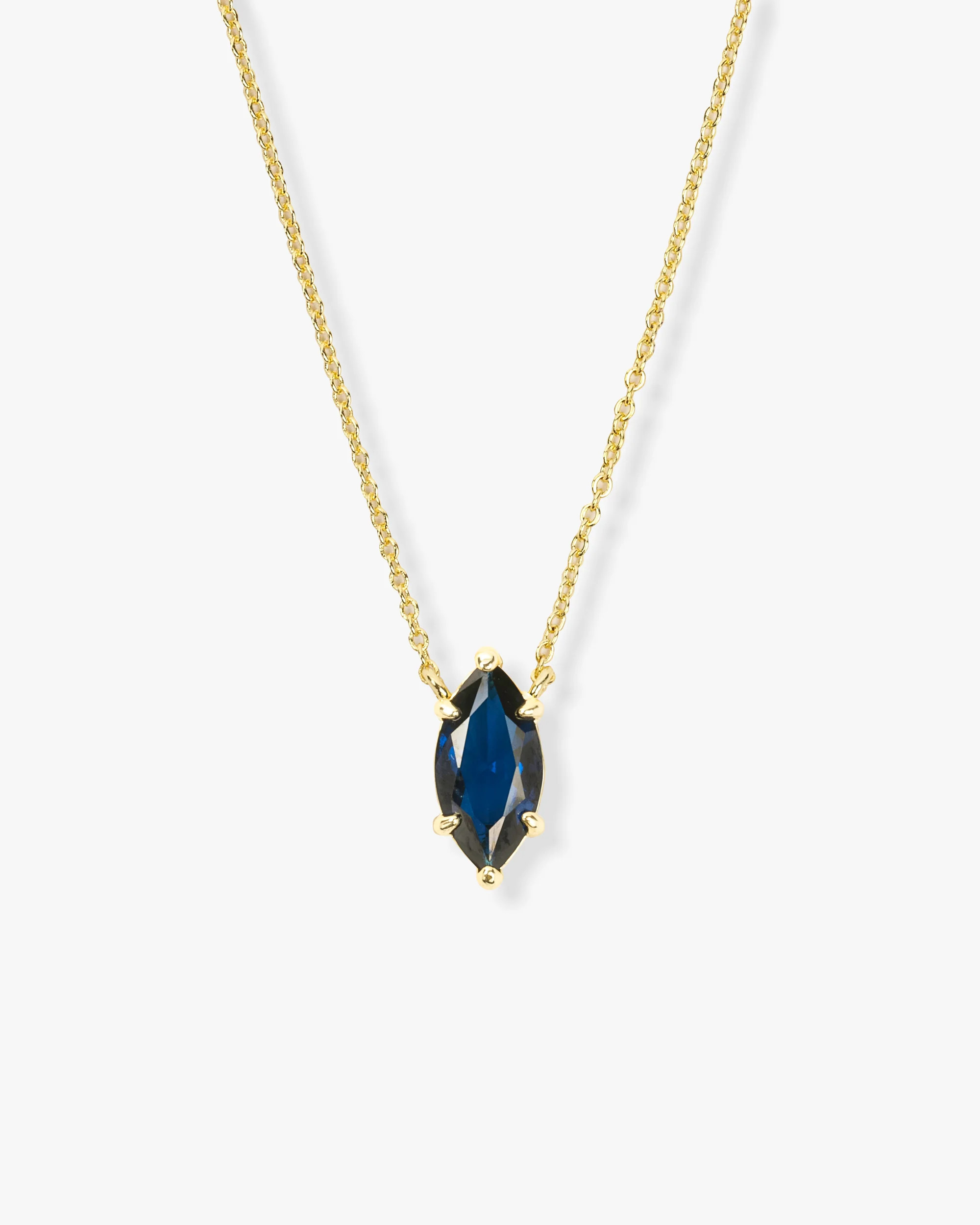 The Baby Monarch Marquise Necklace | Melinda Maria