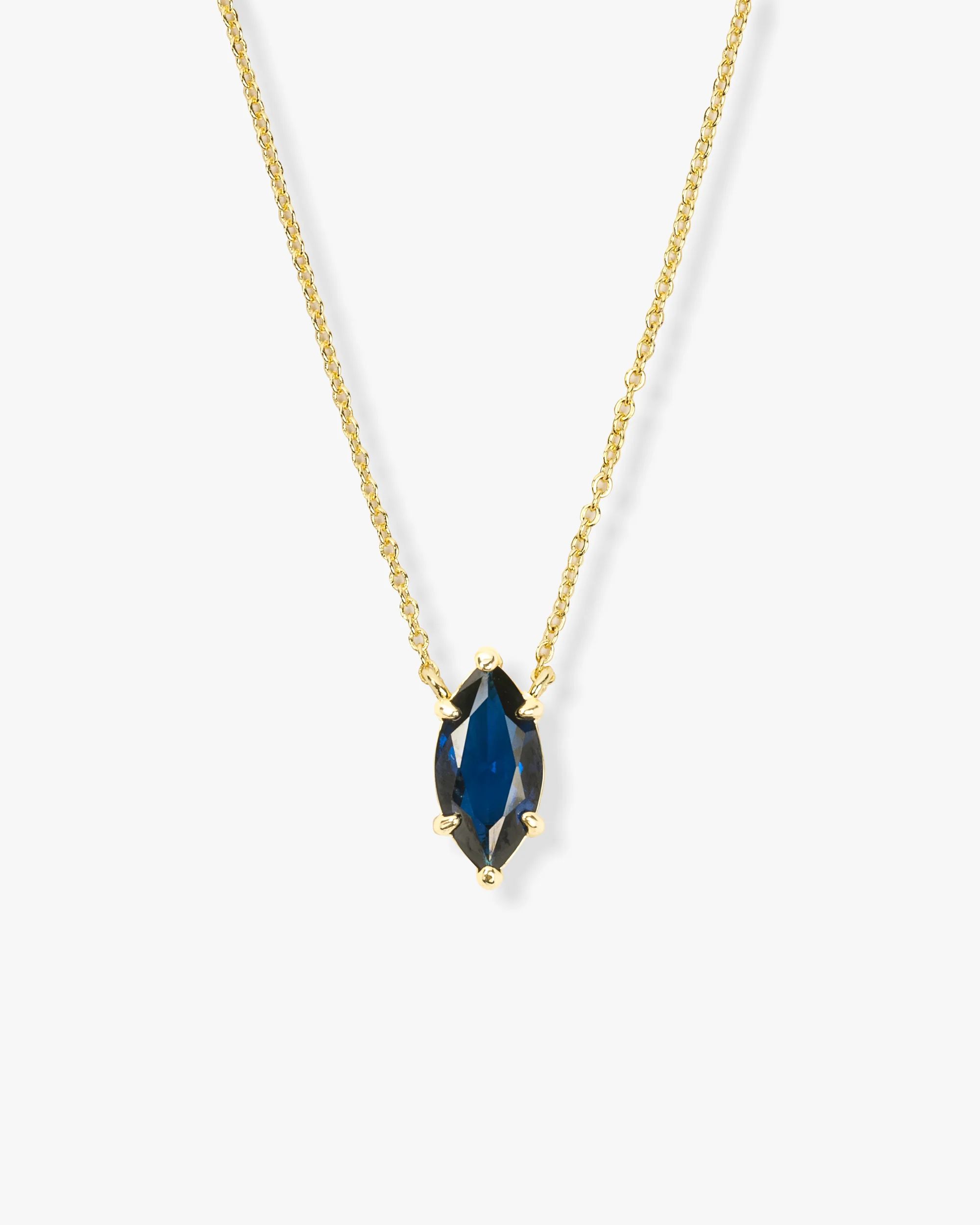 The Baby Monarch Marquise Necklace | Melinda Maria