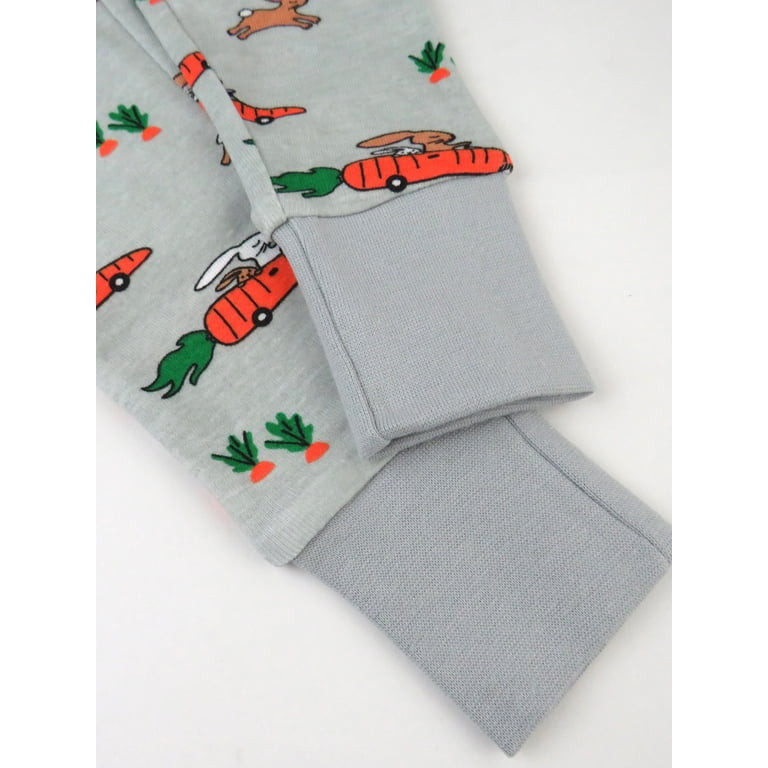 Honest Baby Clothing Organic Cotton Easter Baby Boy/Girl 2-Piece Long Sleeve Pajama Set, Sizes 12... | Walmart (US)