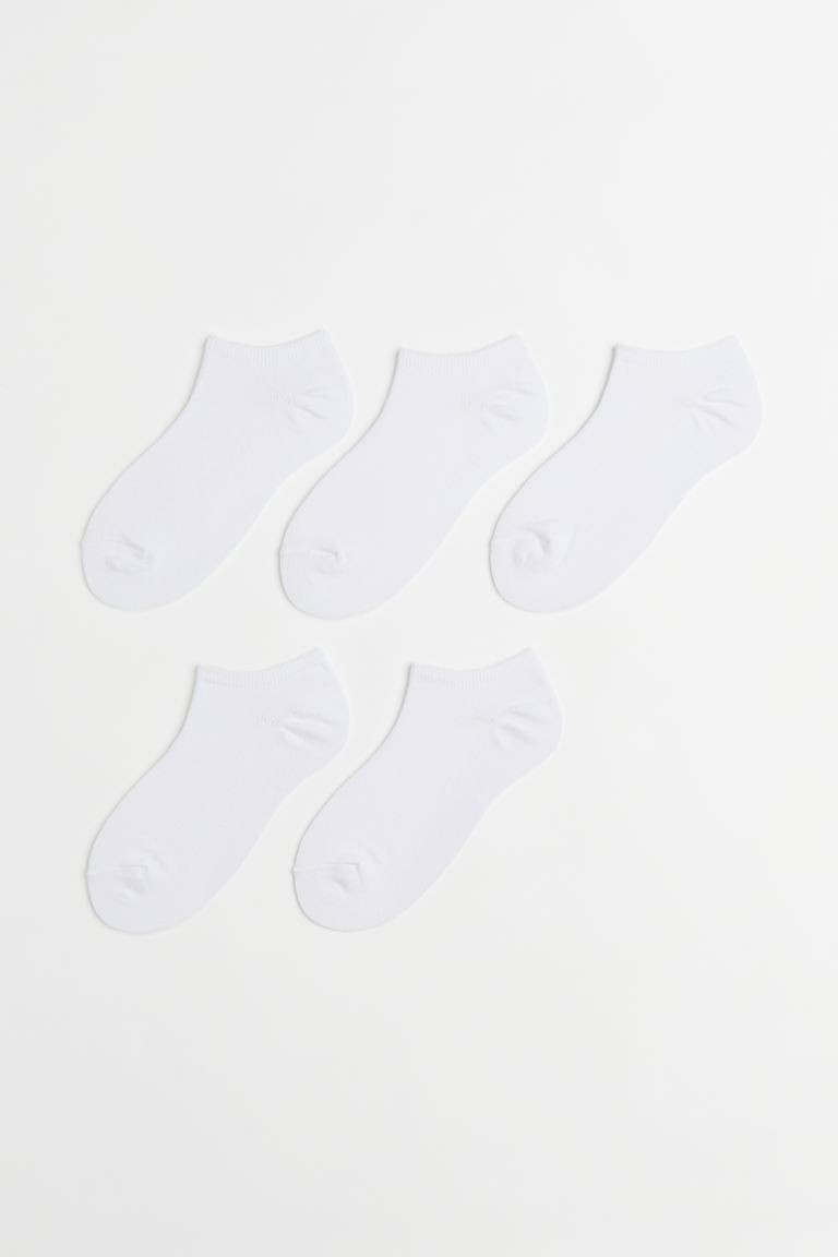 5-pack Ankle Socks | H&M (US + CA)