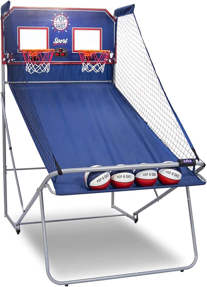 Amazon.com : Pop-A-Shot Official Dual Shot Sport Arcade Basketball Game (Blue) : Sports & Outdoor... | Amazon (US)