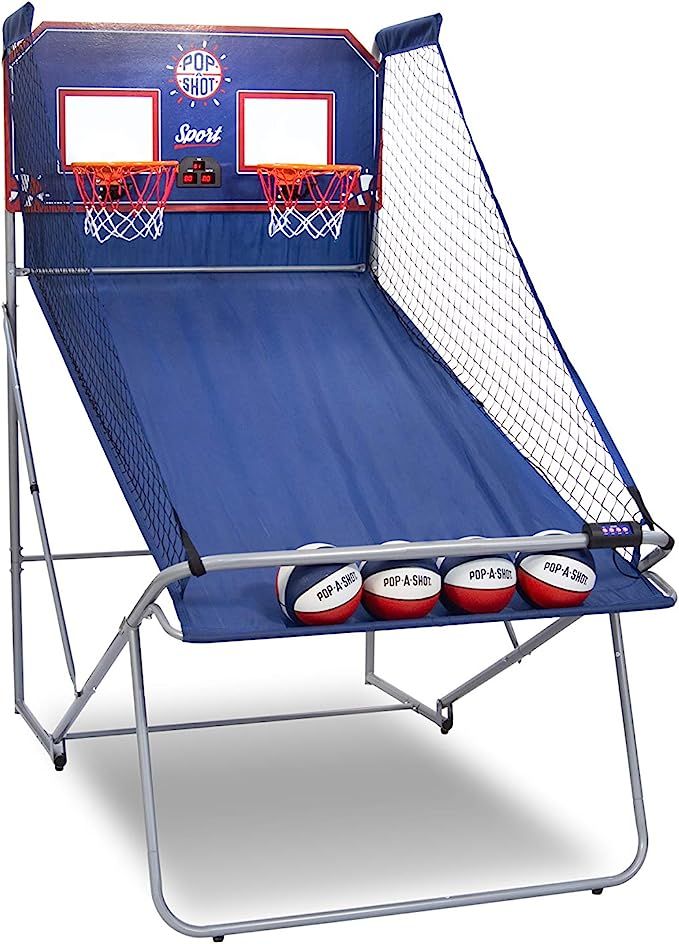 Amazon.com : Pop-A-Shot Official Dual Shot Sport Arcade Basketball Game (Blue) : Sports & Outdoor... | Amazon (US)