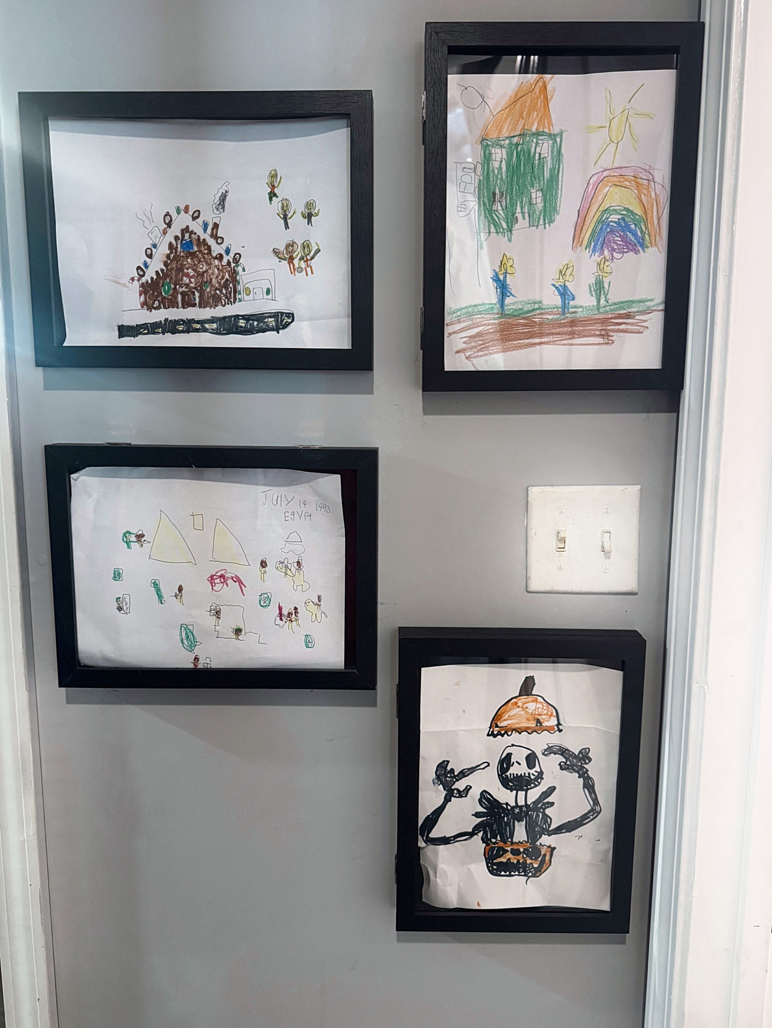 For all the Mama’s who want to show how proud you are of your kids artwork but can’t stand the look of them cluttering your fridge I’m obsessed  with these cute lil frames to showcase my son’s artwork- easy to open up and store artwork in and change it out to a new picture! Looks organized and clean on my walls and he feels so proud that his artwork deserves a  frame 😘

#LTKGiftGuide #LTKmomlife #LTKHome

#LTKHome #LTKGiftGuide #LTKmomlife