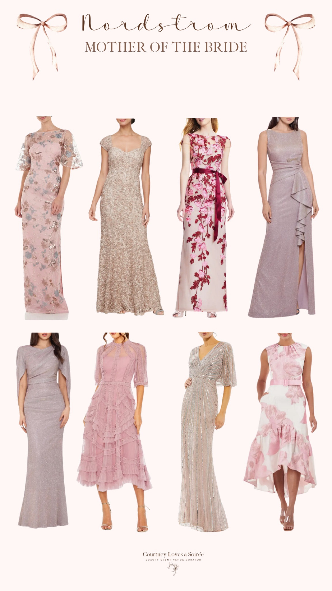 Discover elegance redefined with Nordstrom’s exquisite Mother of the Bride collection. Each dress is a masterpiece of sophistication, perfect for the woman of the hour beside the bride. From enchanting florals to glimmering sequins, these gowns blend modern chic with timeless grace. Embrace the celebration of love in a dress that’s as special as the day itself. Find the one that speaks to you and wear it with the pride and joy that only a mother’s heart knows on her daughter’s wedding day. #MotherOfTheBride #MotheroftheGroom

#LTKover40 #LTKstyletip #LTKwedding