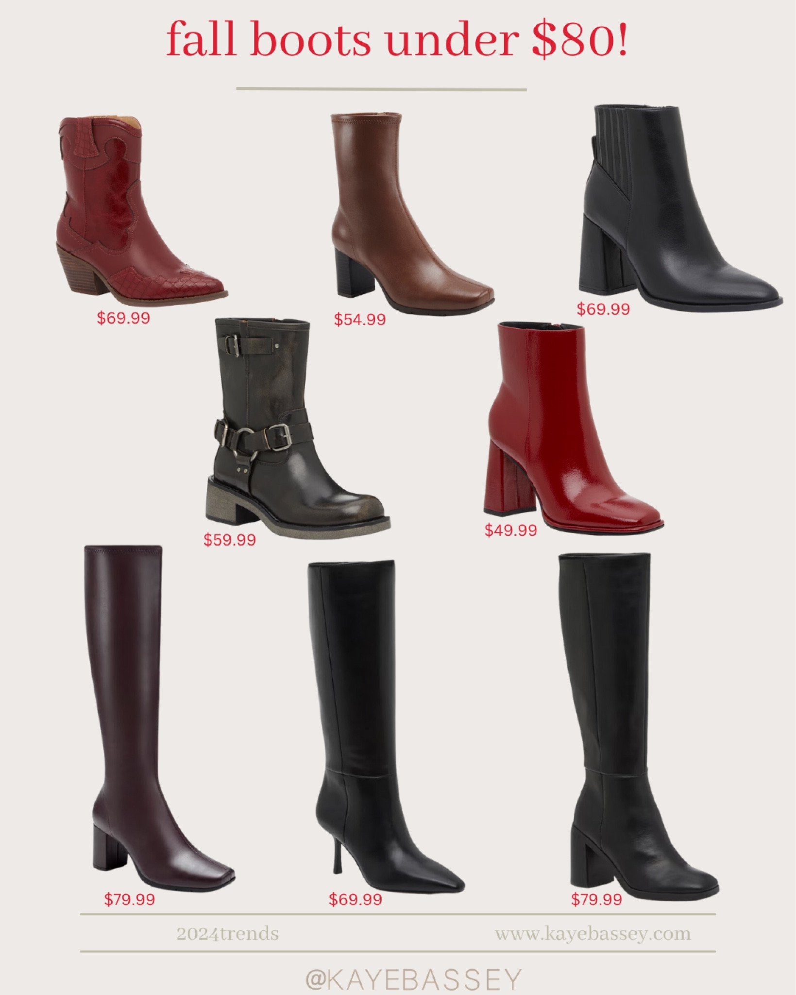 Fall outfit trends / shoe trends: must have boots for fall and winter. Ankle boots and knee high boots from DSW under $80, fall style for school college work #boots #shoes #trends #fall #falloutfit #trends

#LTKSeasonal #LTKShoeCrush #LTKStyleTip
