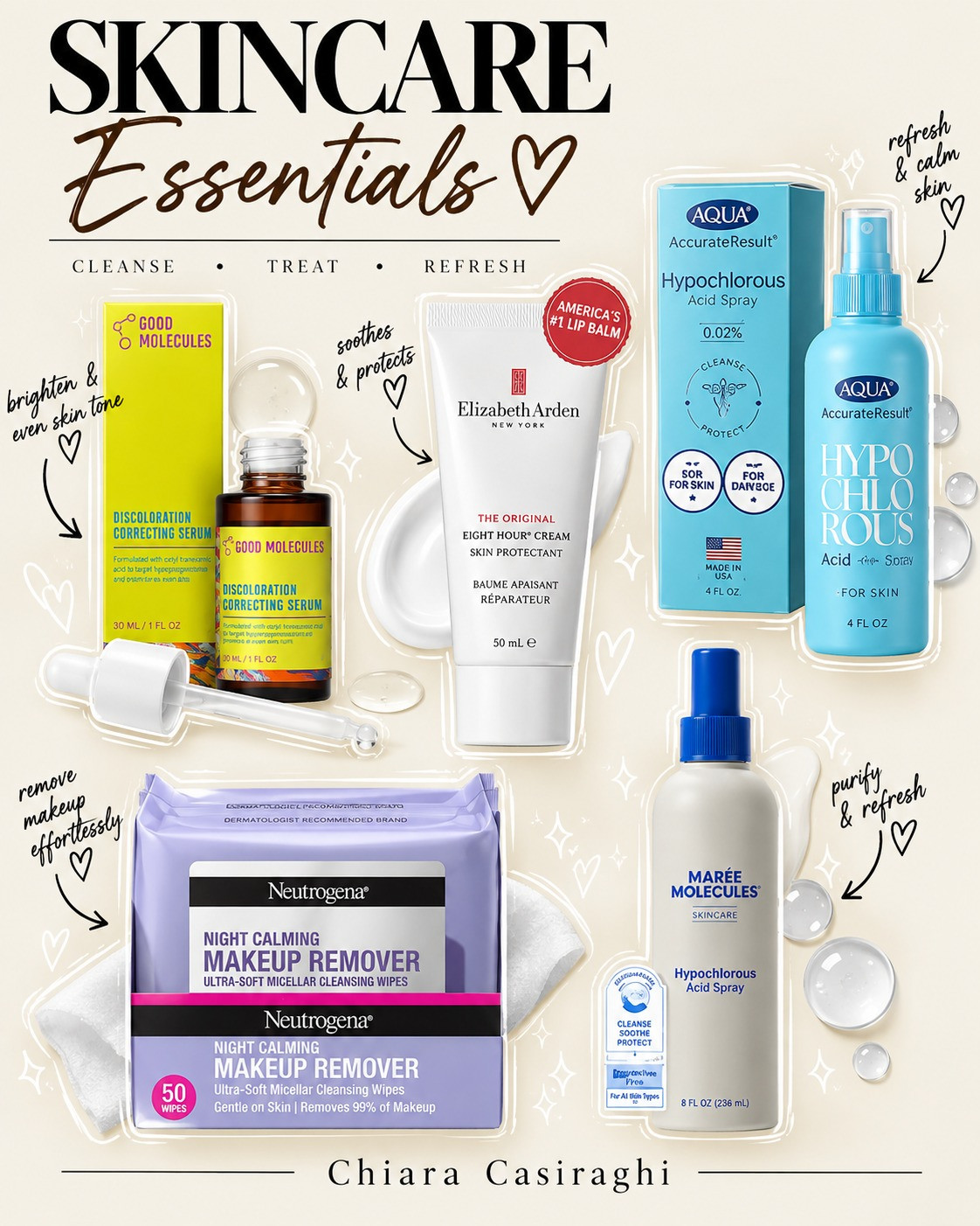 My must-have skincare essentials for a glowing, healthy skin! Refresh and pamper yourself with these products. #ChiaraCasiraghi
 

 #LTKU #LTKSaleAlert #LTKBeauty