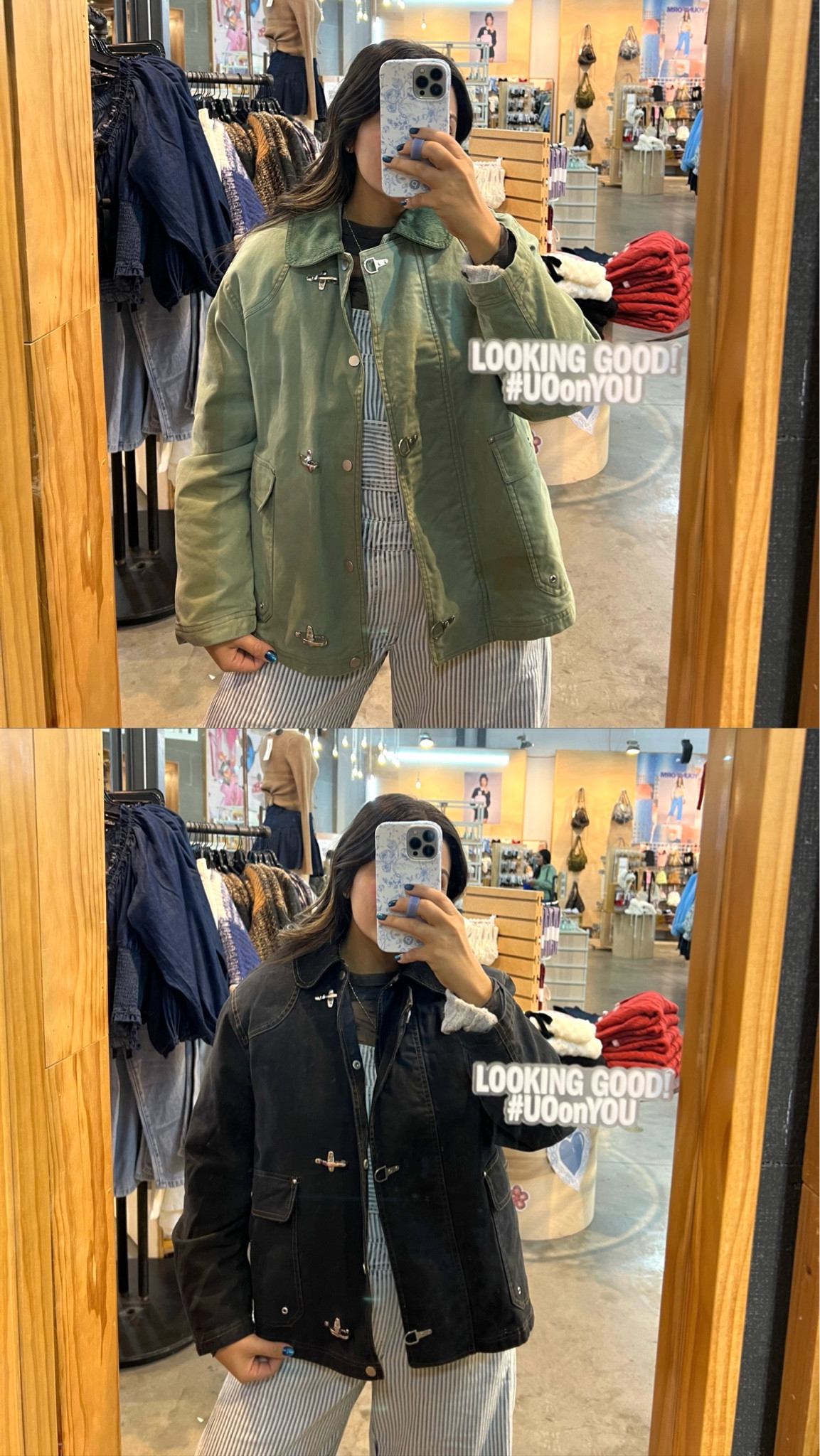 Found this super cute barn style coat when I was shopping in store urban outfitters. Really well-made, and a perfect light layer for fall. I feel if you like things oversized I would recommend sizing up, this is my true size which is a medium & fit perfect! 

#LTKSeasonal #LTKStyleTip