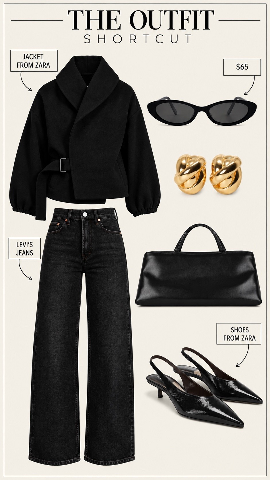 This is the kind of outfit that looks super classy, expensive and powerful, but really it’s just because it’s monochromatic and bold. The earrings add a really nice vintage touch to the look. ￼

#LTKootd #LTKdayinmylife #LTKOver40