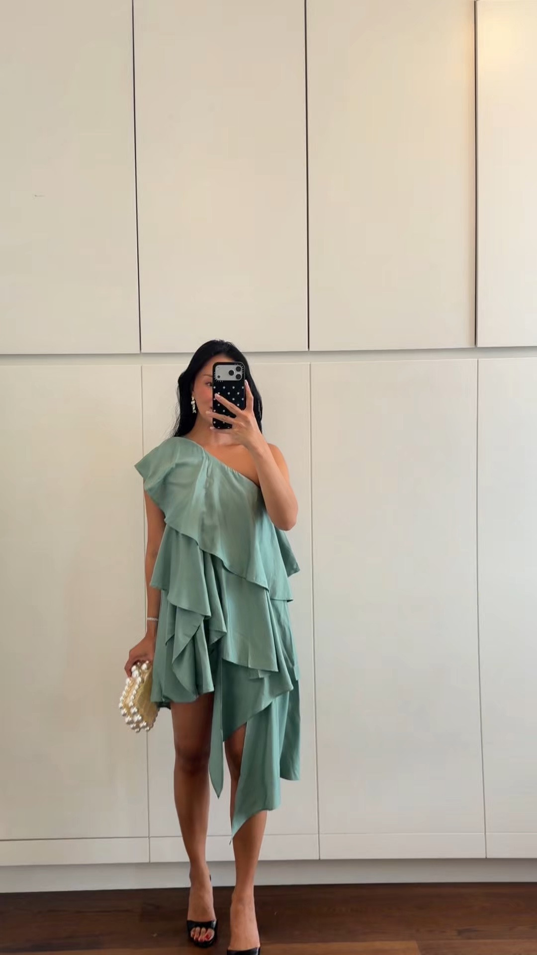 Asymmetric dress and one shoulder!! The color is stunning. Perfect for rehearsal dinner or welcome party! Anything that is cocktail attire, I think this would be stunnn

#LTKWedding #LTKootd #LTKSeasonal