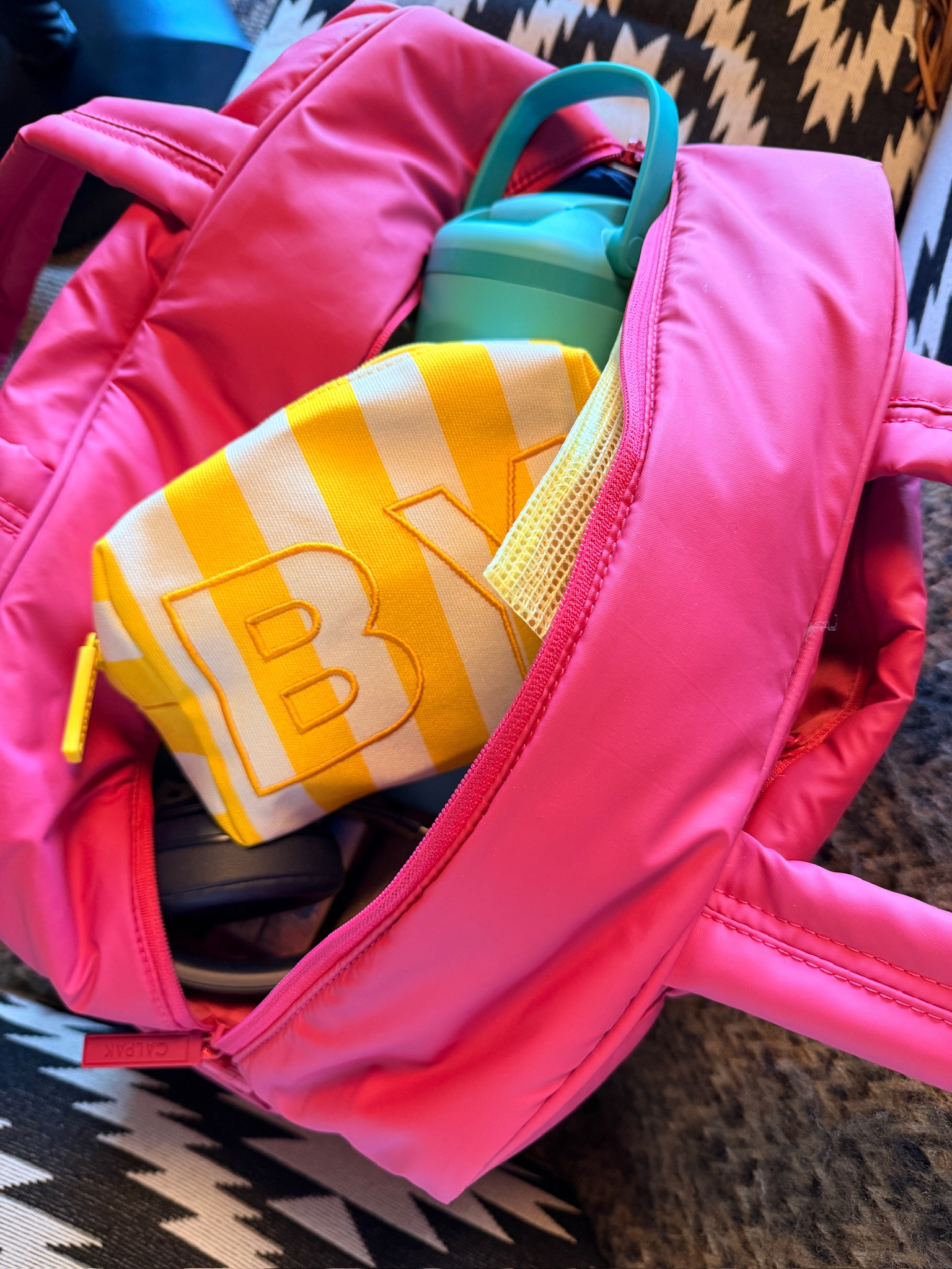 The perfect little travel day pouch with initials on them! BaubleBar always has the CUTEST monogrammed bags. Love this one for my makeup/sunscreen! 

 #LTKmomlife #LTKselfcare #LTKBeauty