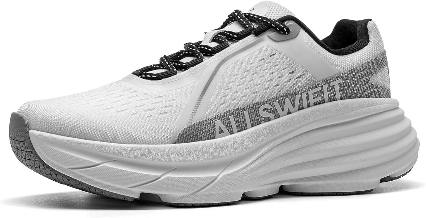 ALLSWIFIT Women's Cushioning Walking Shoes Lightweight Non-Slip Breathable Comfortable Workout Te... | Amazon (US)