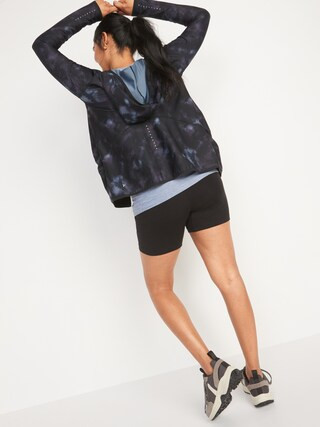 Maternity Full-Panel Biker Shorts -- 6-inch inseam | Old Navy (US)