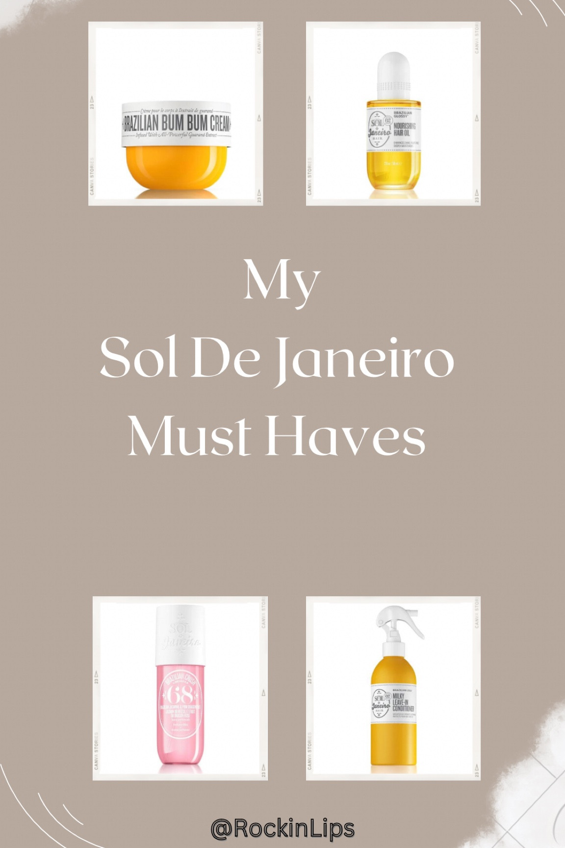 These are my personal FAVORITE Sol De Janeiro products!!! 🥰🥰🥰

#LTKFind #LTKstyletip #LTKbeauty