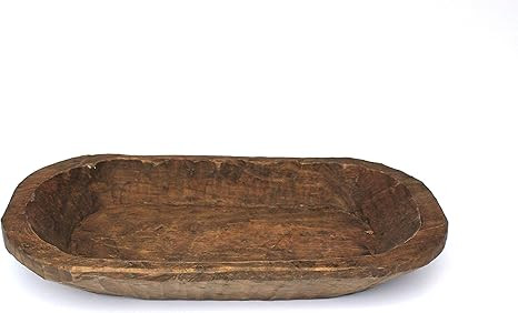 Southern With Grace Thick Wooden Bread Bowl | Amazon (US)