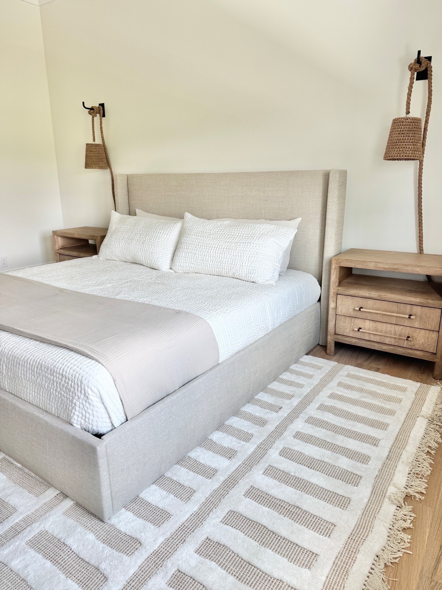 Modern coastal bedroom. This is the flax linen bed with the 48” headboard.

#LTKStyleTip #LTKFamily #LTKHome

#LTKSeasonal #LTKHome