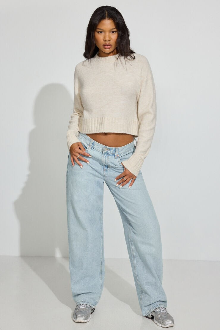 Long Sleeve Spongy Crewneck Sweater | Garage Clothing