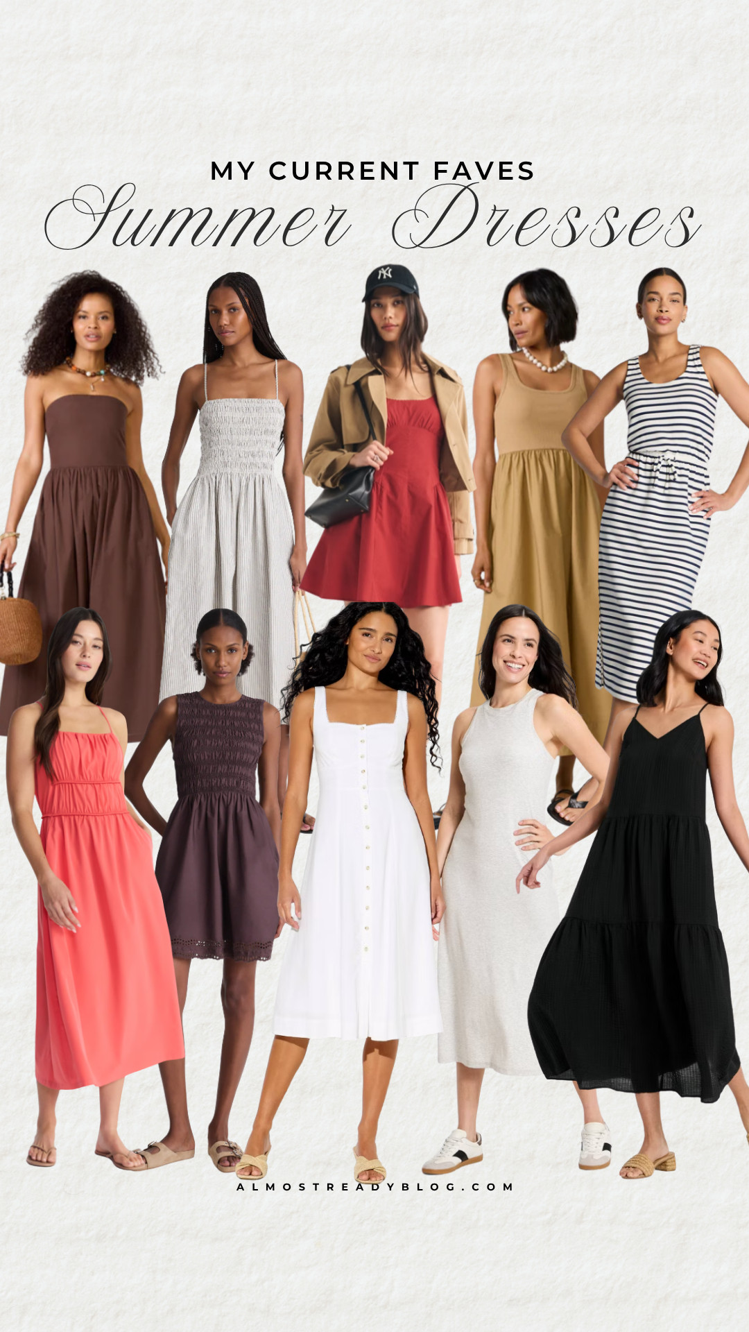 Spanx discount code ALMOSTREADYXSPANX.

summer dress, summer dressses, midi dress, mini dress, casual summer dresses, vacation dress ideas, effortless summer style, chic everyday dresses, maxi dress, striped dress, black dress, white dress, sundress style, beach vacation, resort wear, brunch outfit

#LTKSaleAlert